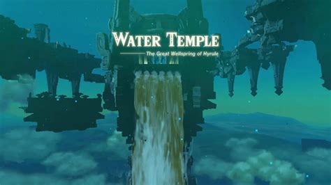 zelda totk wassertempel|Water Temple walkthrough in Zelda: Tears of the。